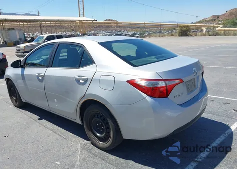 2014 Toyota Corolla Le из США, поврежденный, VIN 2T1BURHE6EC132985